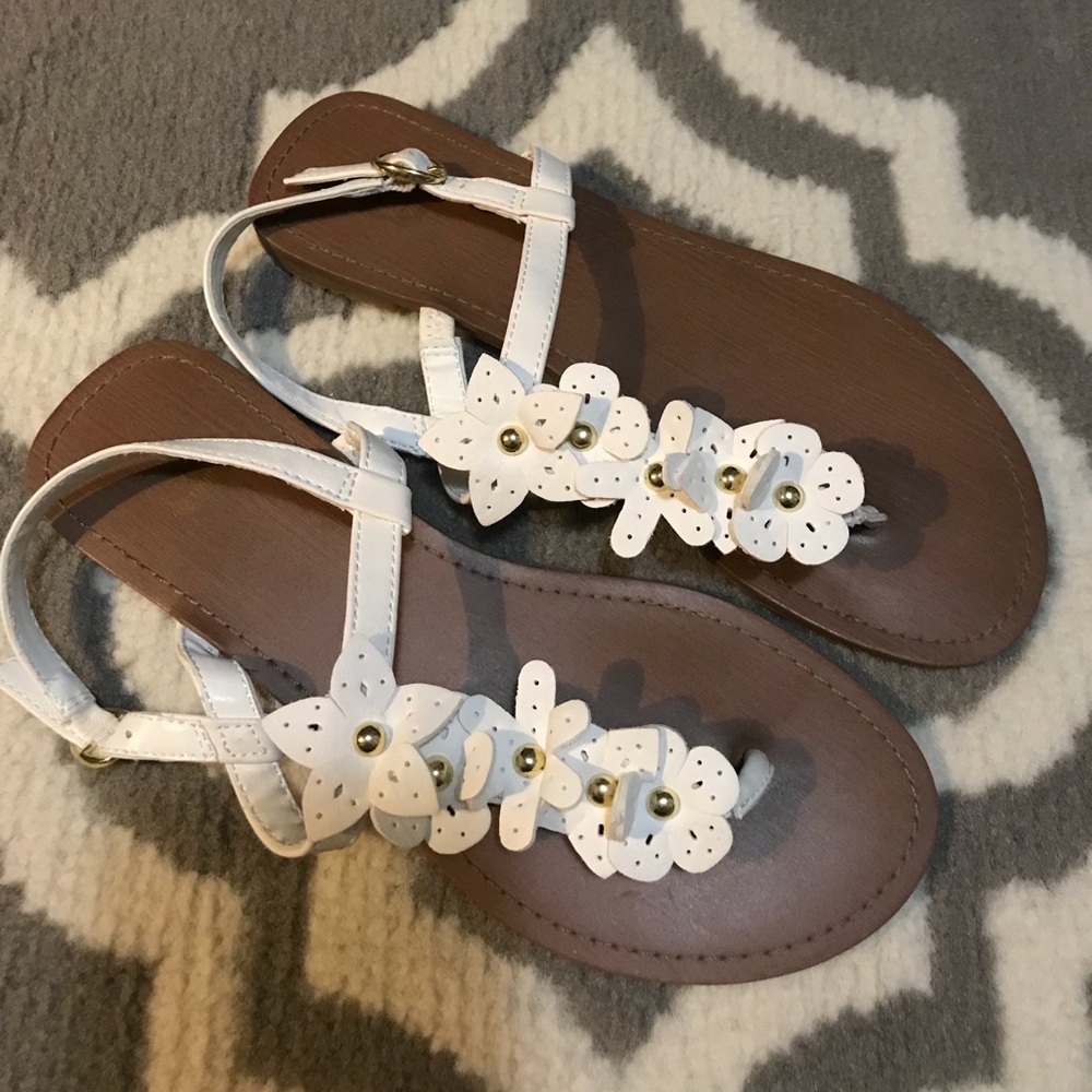 Route 66 Flower Sandals